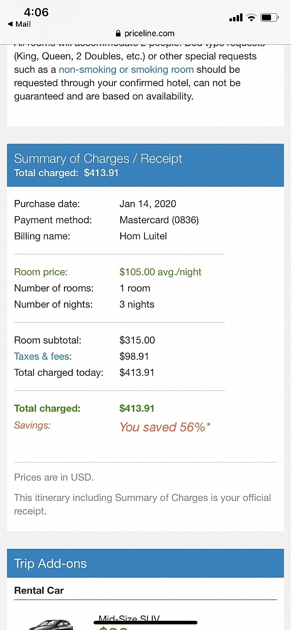 Priceline Reviews 1 643 Reviews Of Priceline Com Sitejabber