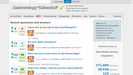 Answerology Reloaded