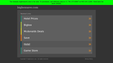 BigBoxSave