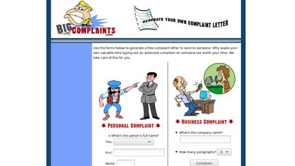 Big Complaints