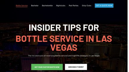 Bottle Service Las Vegas