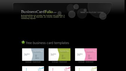 BusinessCardFolio