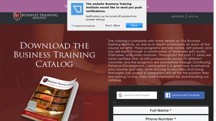 Business Training Institute