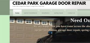 Cedar Park Garage Door Repair Reviews 1 Review Of