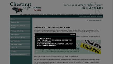 Chestnut-Registrations