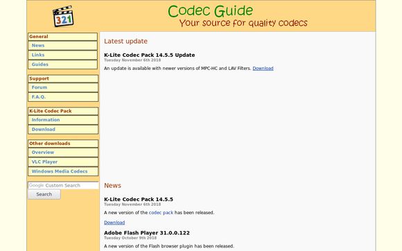 Codec Guide Reviews - 1 Review of Codecguide.com | Sitejabber