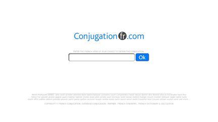 Conjugation FR