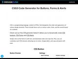 CSS3 Code Generator For Buttons, Forms & Alerts