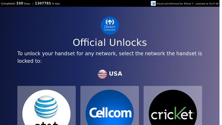Official Unlocks