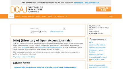 Directory of Open Access Journals