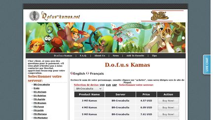Dofus-kamas.net