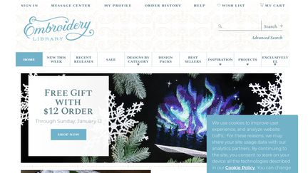 Embroidery Library