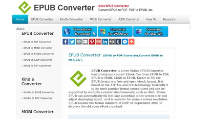 Free EPUB Converter