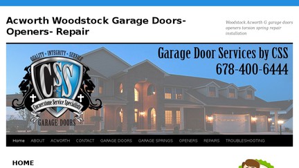 Garagedoorsrepairwoodstockga.com