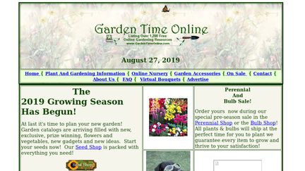 Garden Time Online