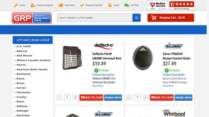 Genuine Replacement Parts