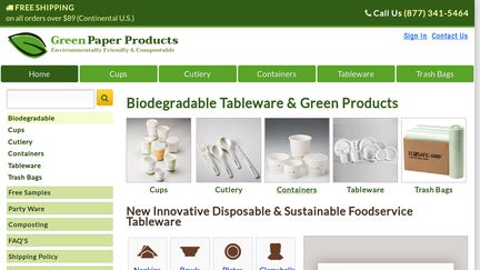 Green Paper Products