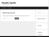 Health Spells