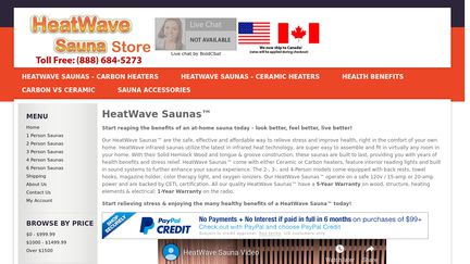 HeatWave Sauna Store