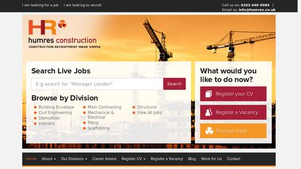 HumresConstruction.co.uk