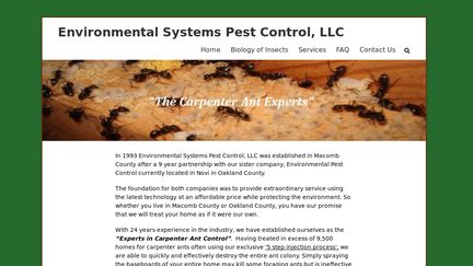 Environmental Systems Pest Control