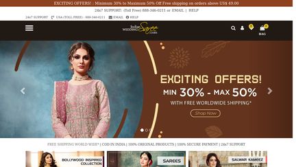 Indian Wedding Saree