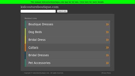Kid Couture Boutique