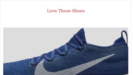Love Those Shoes