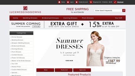 LuckWeddingGowns
