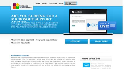Microsoft Support, Microsoft Live Support