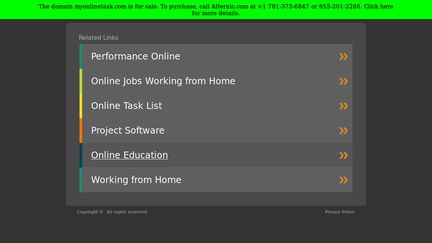 MyOnlineTask