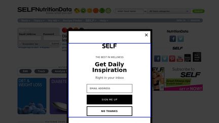 SELFNutritionData