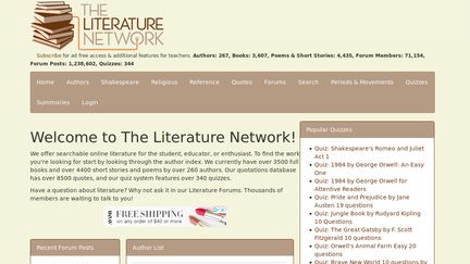 The Literature Network