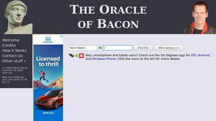 The Oracle Of Bacon
