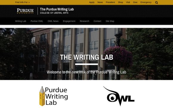 purdue writing lab literature review