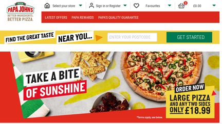 PapaJohns.co.uk