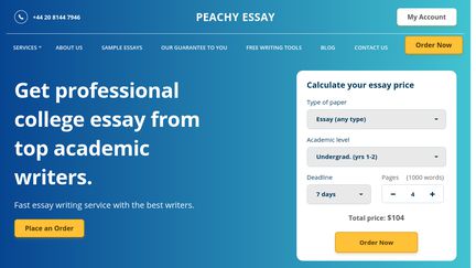 Peachy Essay