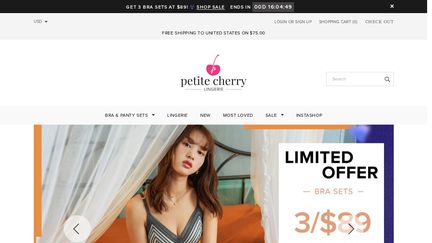 Petite Cherry Lingerie