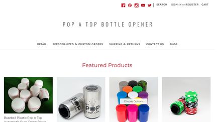 Pop A Top Bottle Opener