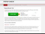 Popup Check