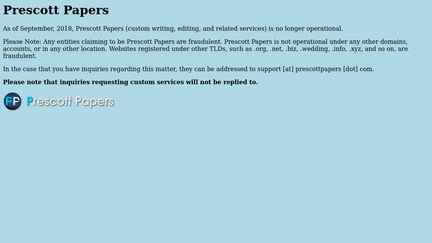 PrescottPapers
