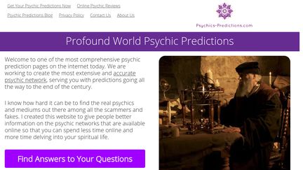 Psychics Predictions