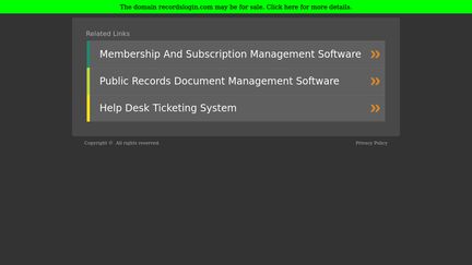 Recordslogin