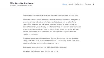 Skincarebyshoshana.com