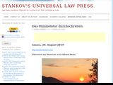 Stankov's Universal Law Press