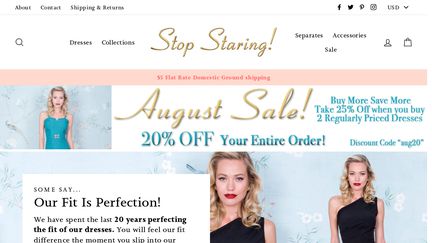 Stop Staring Clothing