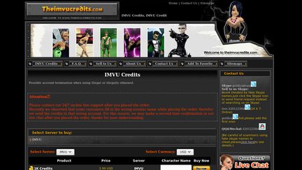 TheIMVUCredits