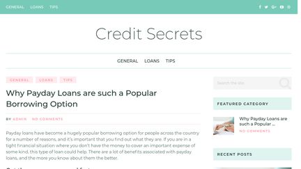 Credit Secrets