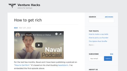 Venturehacks.com