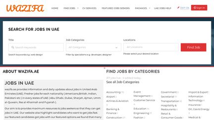 Wazifa.ae